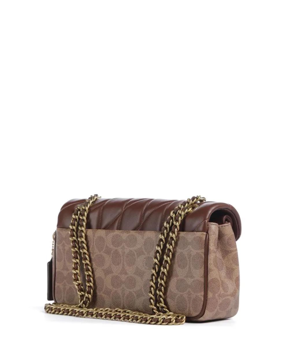 Tabby Signature 26 Schultertasche Canvas braun