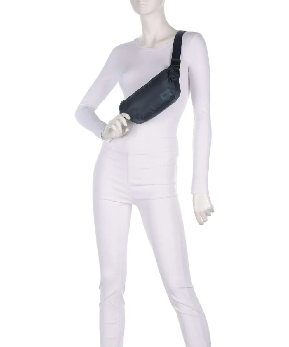 Laneway 2L Gürteltasche recyceltes Nylon graublau