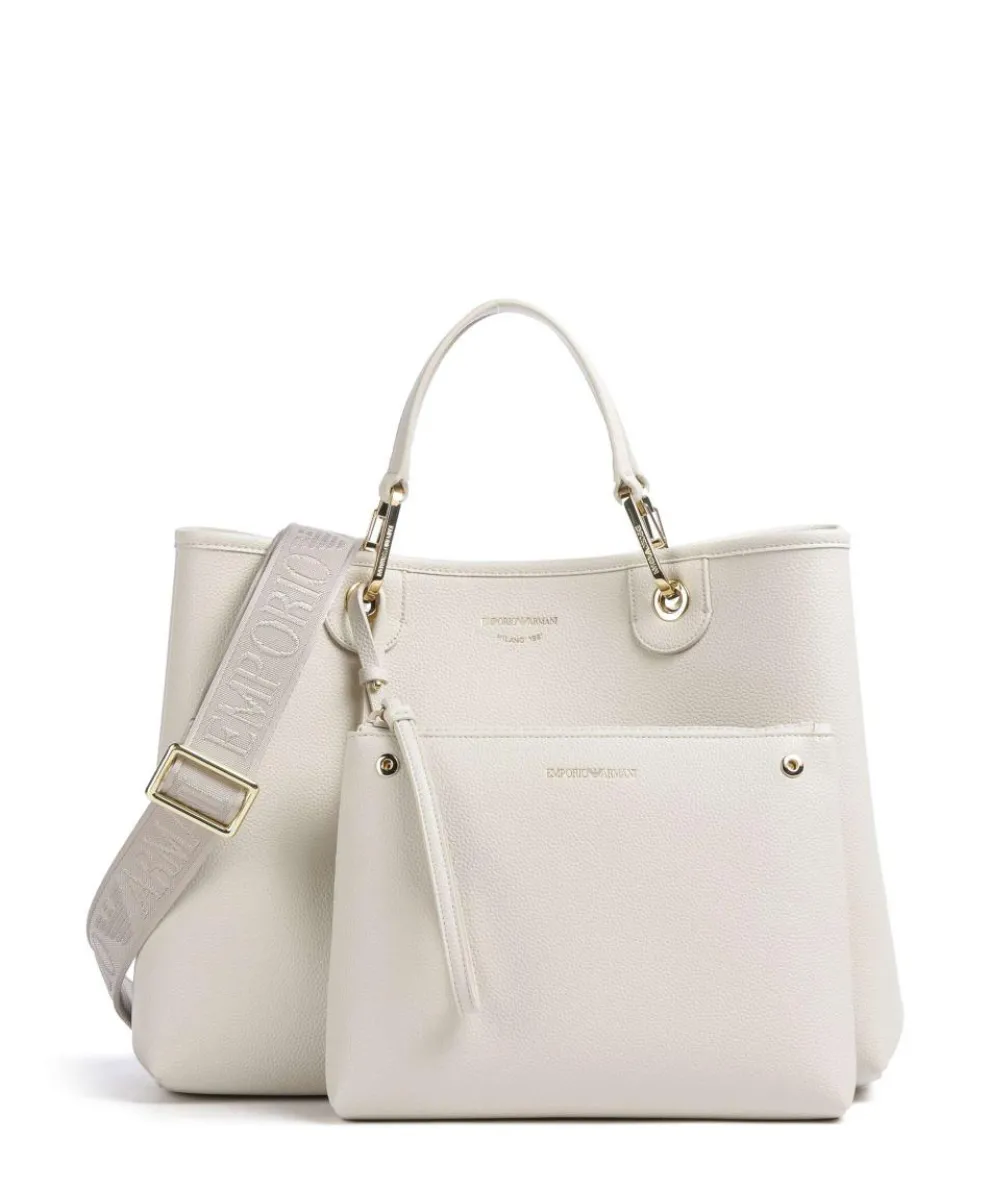 My EA Handtasche Lederimitat elfenbein