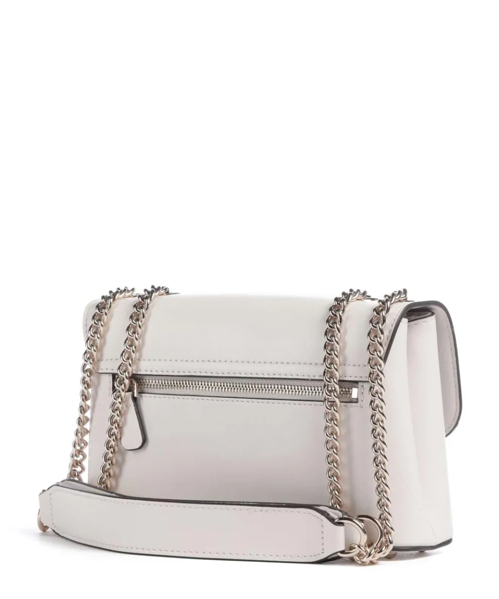 Daryna Schultertasche Lederimitat weiß