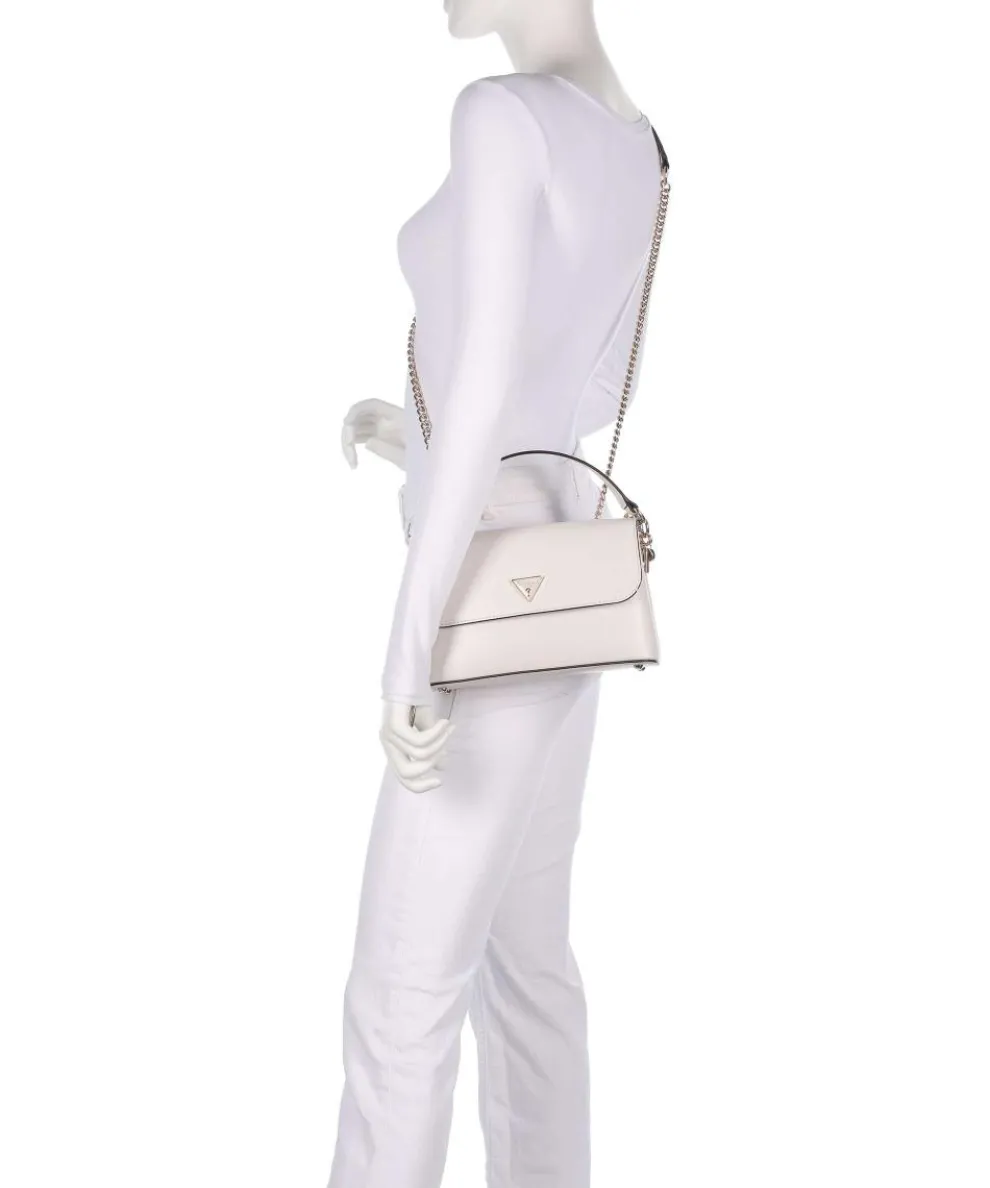 Daryna Schultertasche Lederimitat weiß