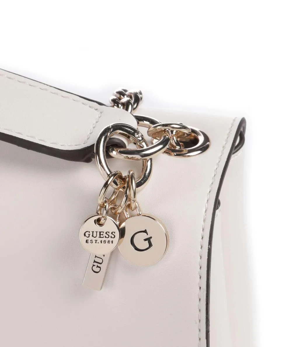 Daryna Schultertasche Lederimitat weiß