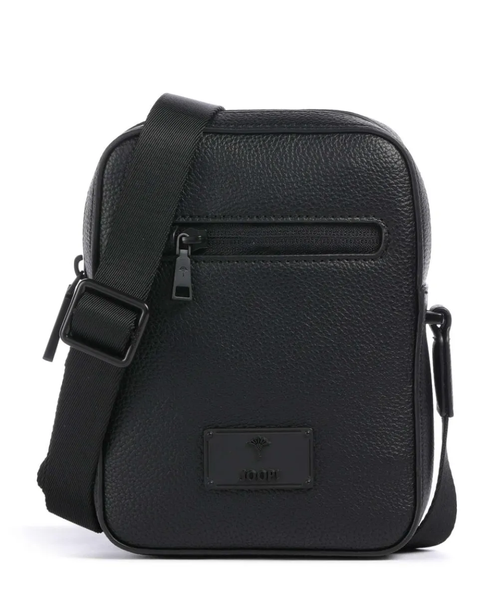 Nepezzano Rafael Umhängetasche Lederimitat schwarz