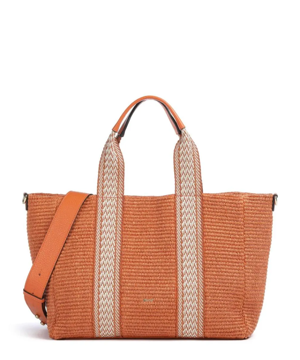 Raffia Kaia Shopper Bast orange