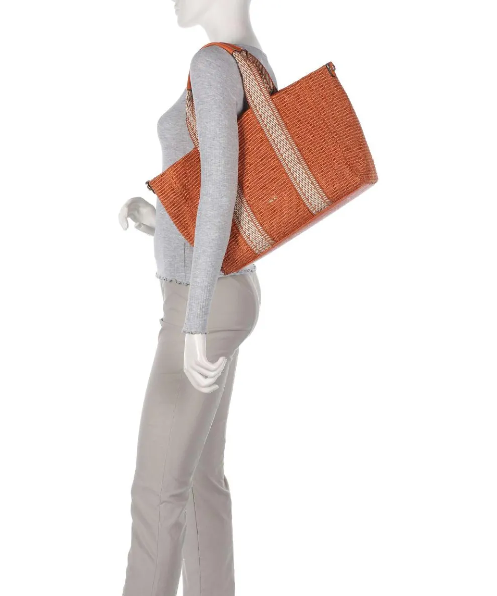 Raffia Kaia Shopper Bast orange