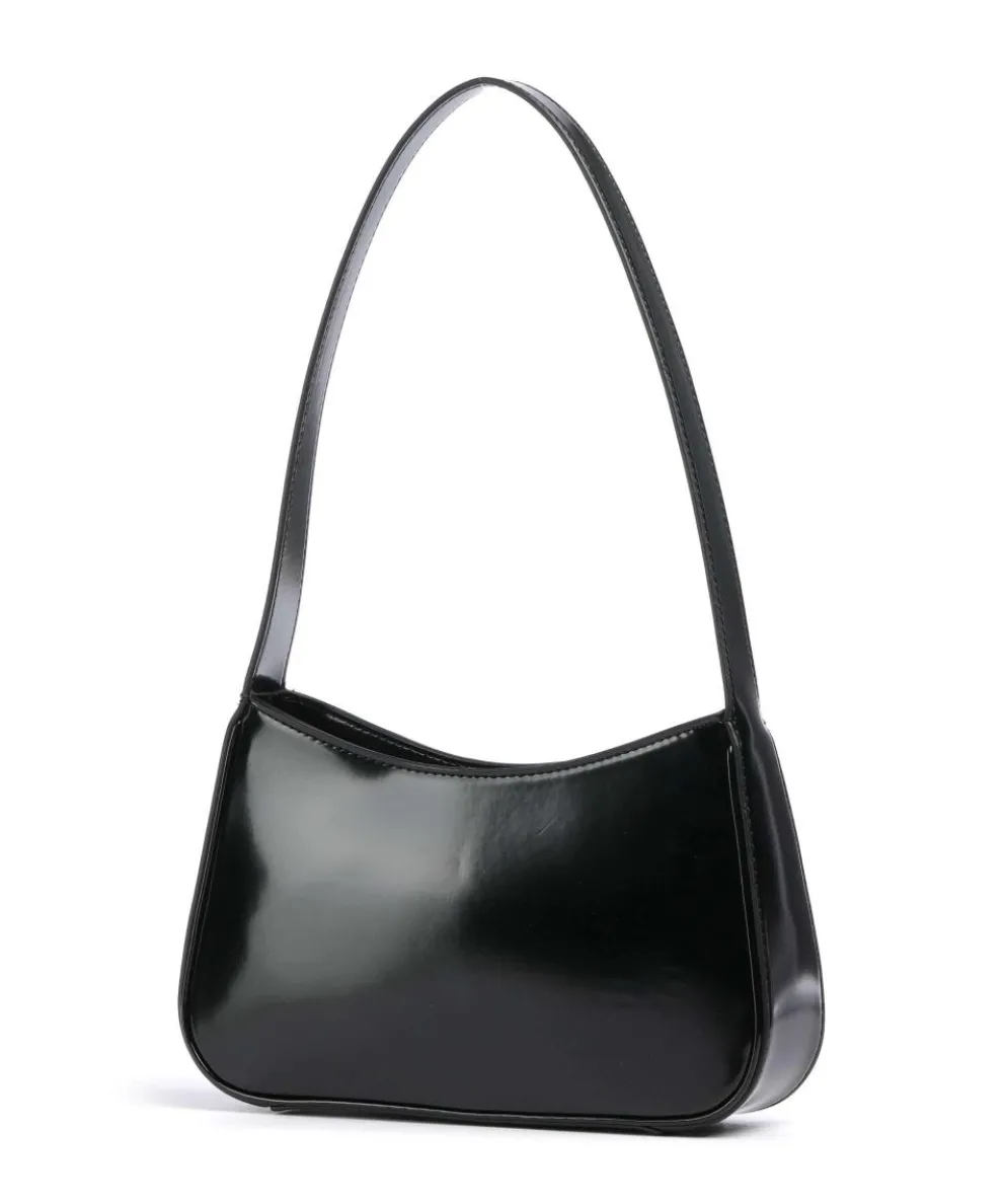 Arnela Schultertasche Lederimitat schwarz