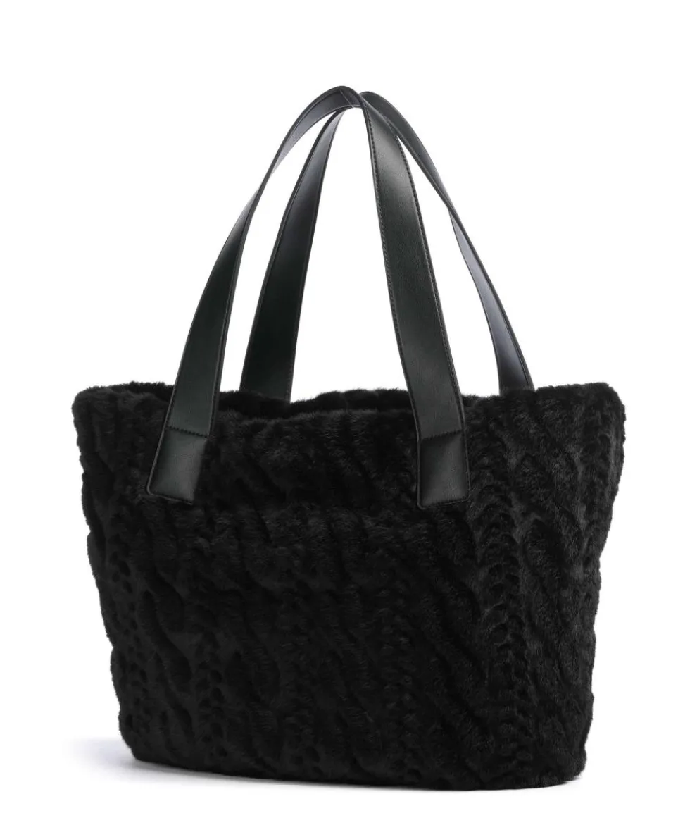 Verry L Shopper Kunstfell schwarz