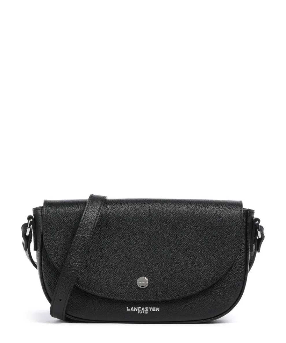 Firenze Milano Bao Umhängetasche genarbtes Rindsleder schwarz