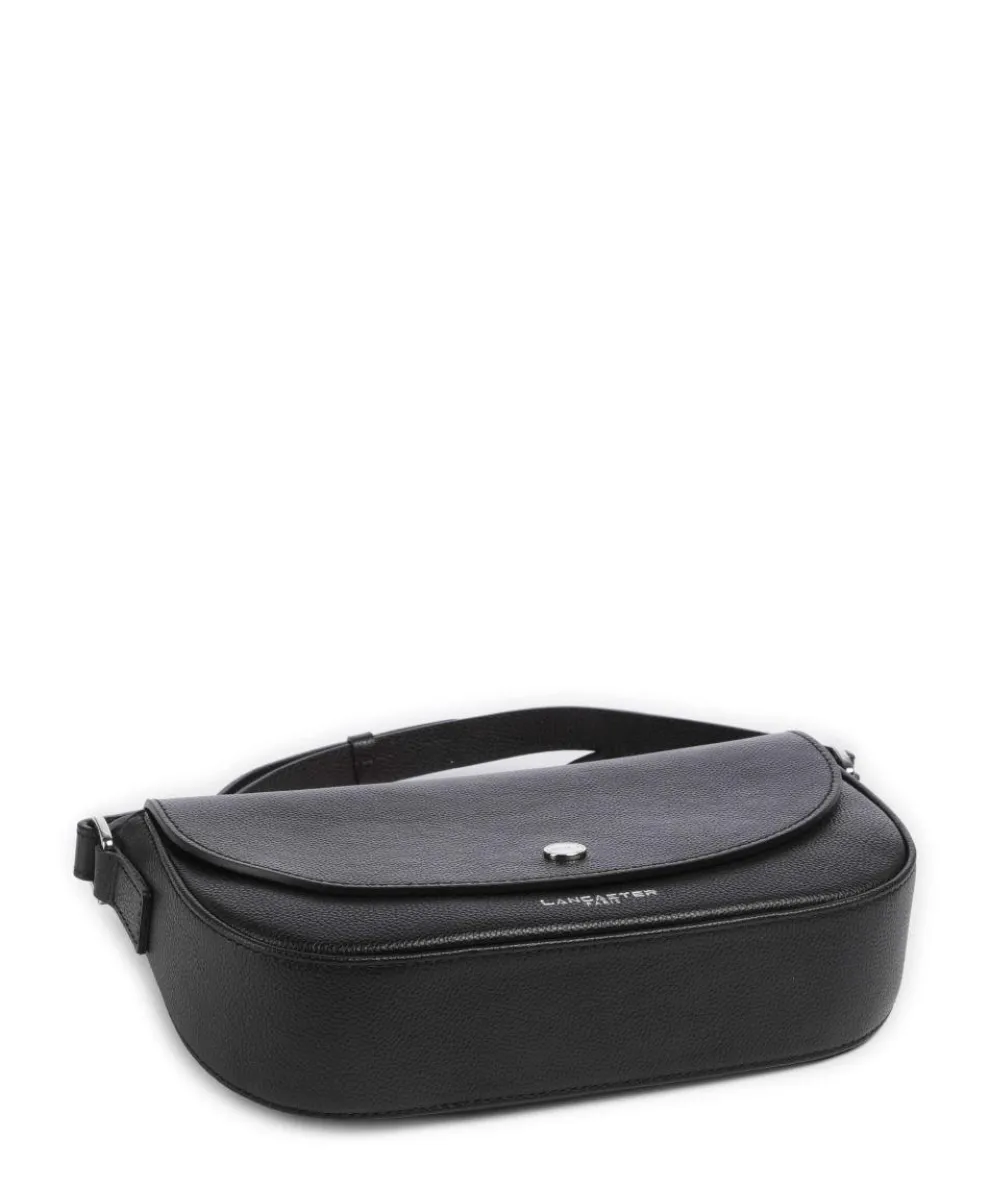 Firenze Milano Bao Umhängetasche genarbtes Rindsleder schwarz