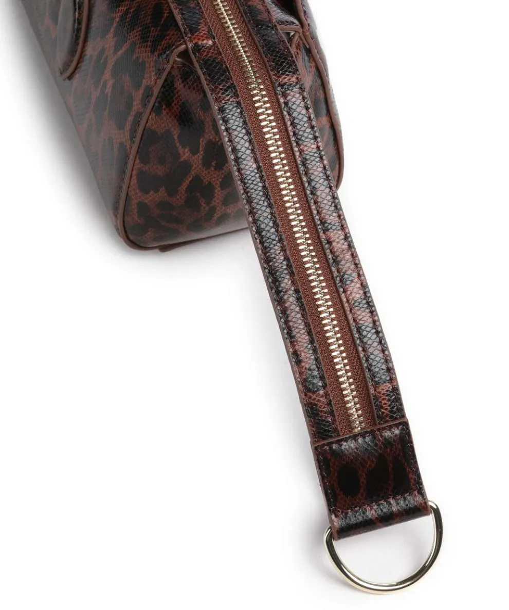 BREMIE-E Schultertasche Lederimitat braun