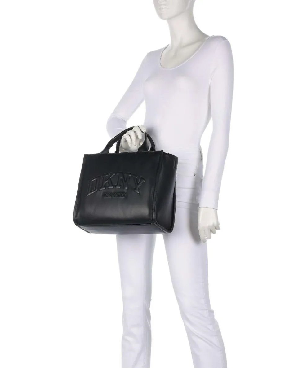 Hadlee Handtasche Lederimitat schwarz