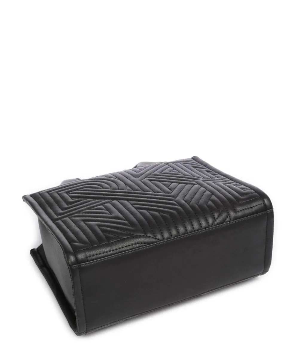 Hadlee Handtasche Lederimitat schwarz