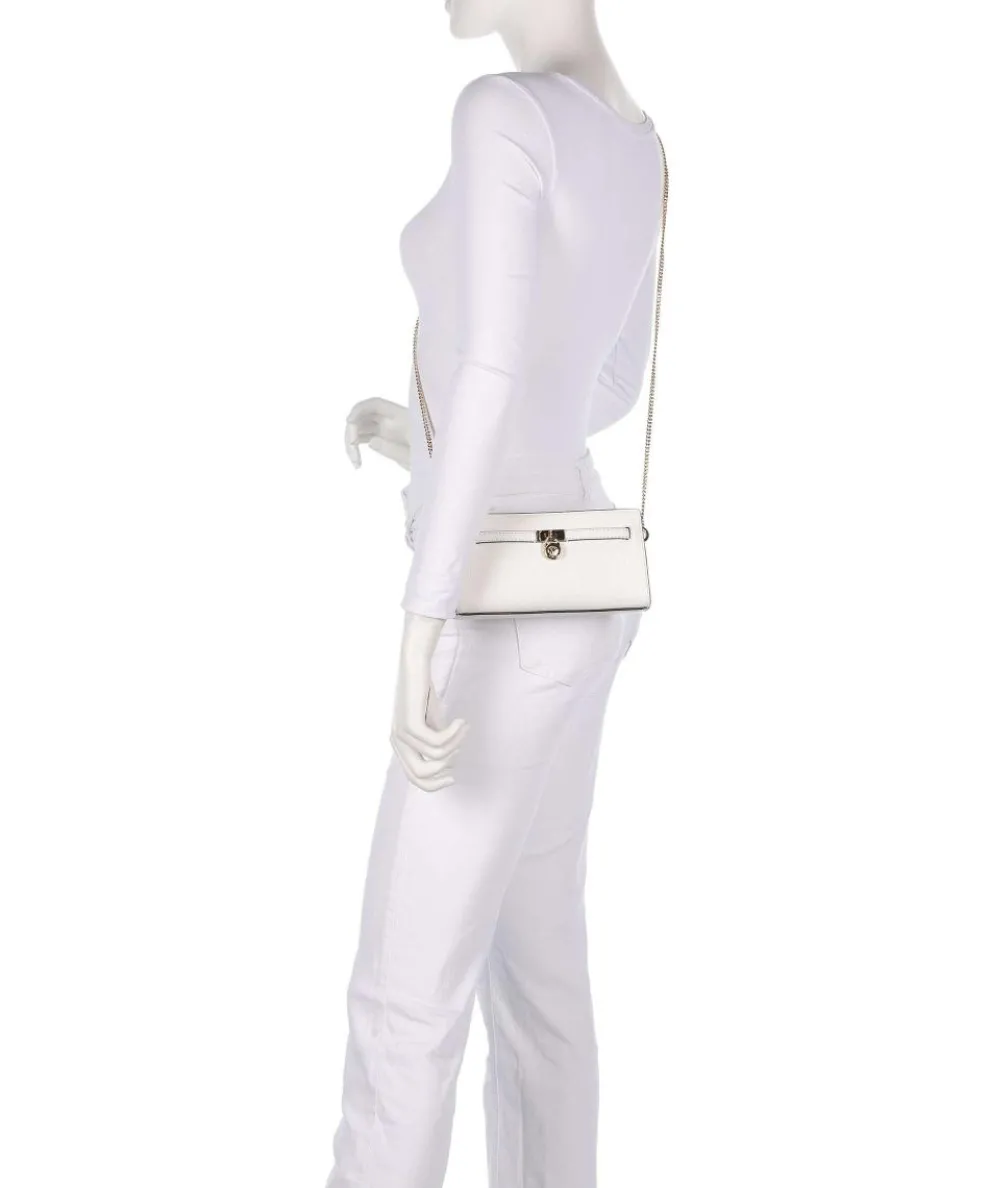 Hamilton XS Umhängetasche genarbtes Rindsleder weiß