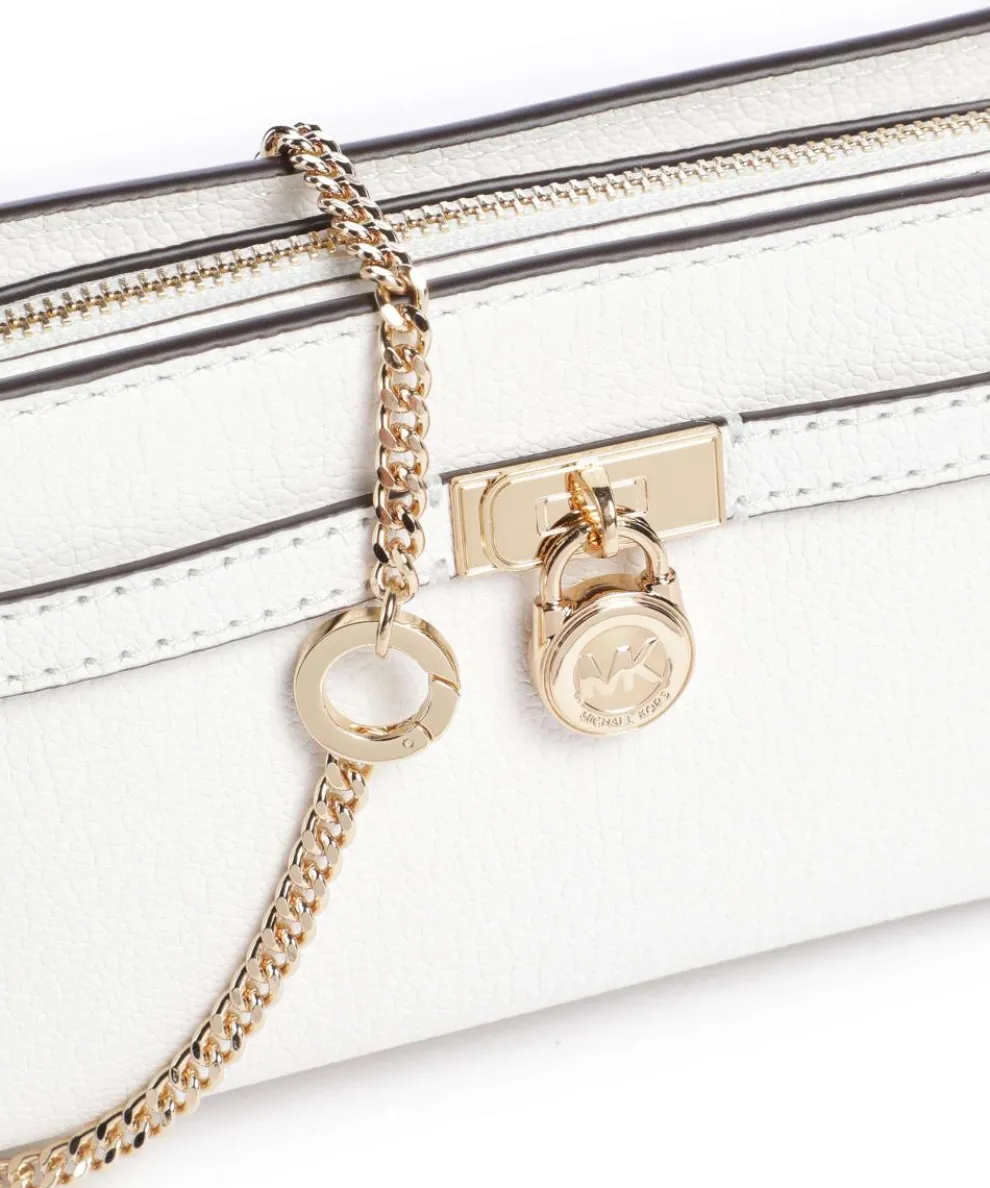 Hamilton XS Umhängetasche genarbtes Rindsleder weiß