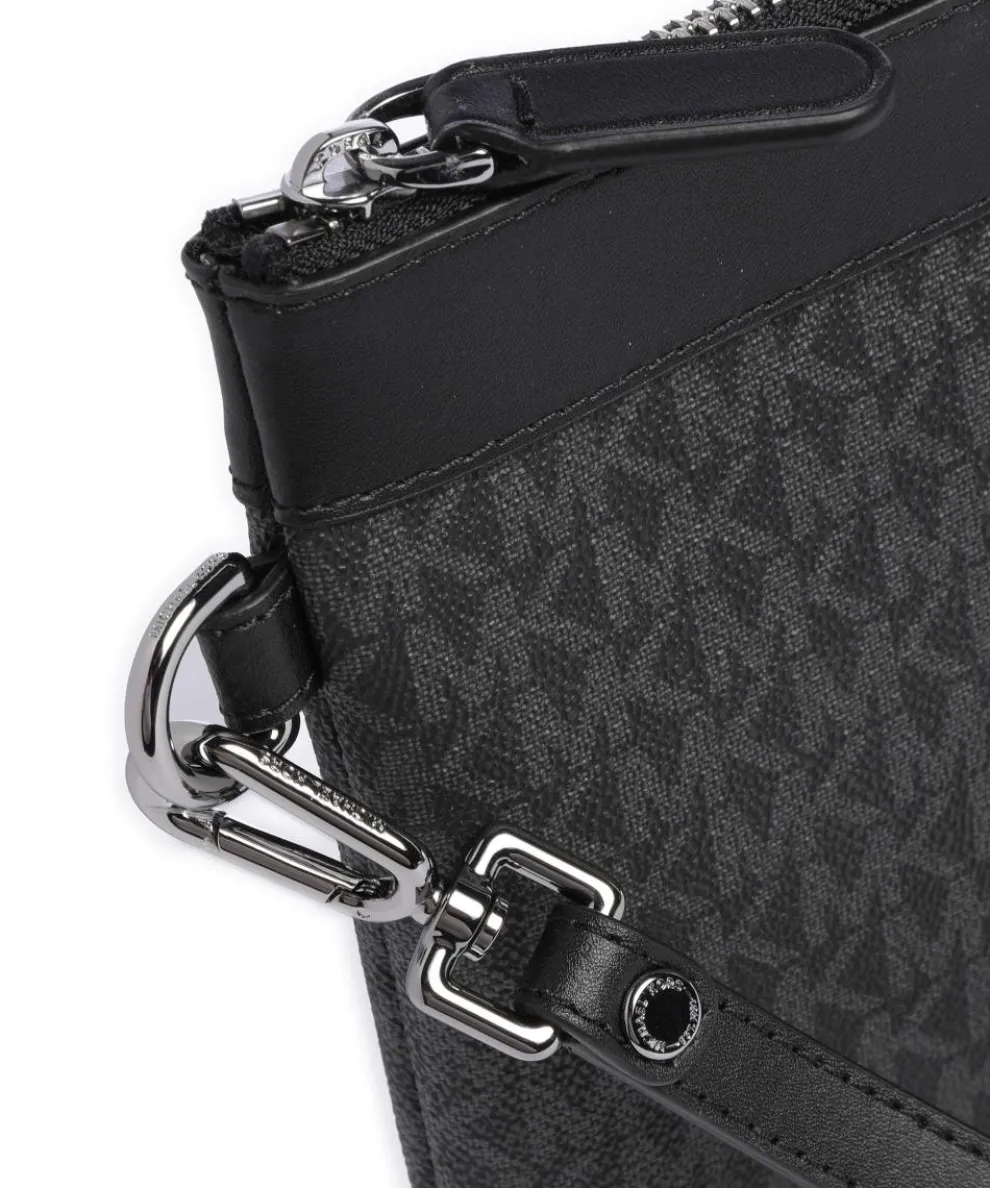 Handgelenktasche Canvas schwarz