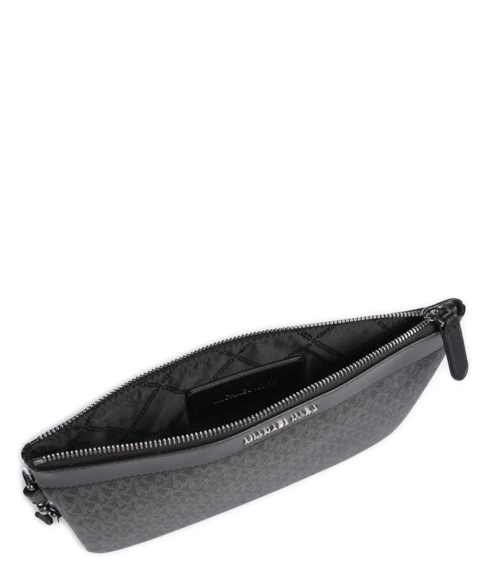 Handgelenktasche Canvas schwarz