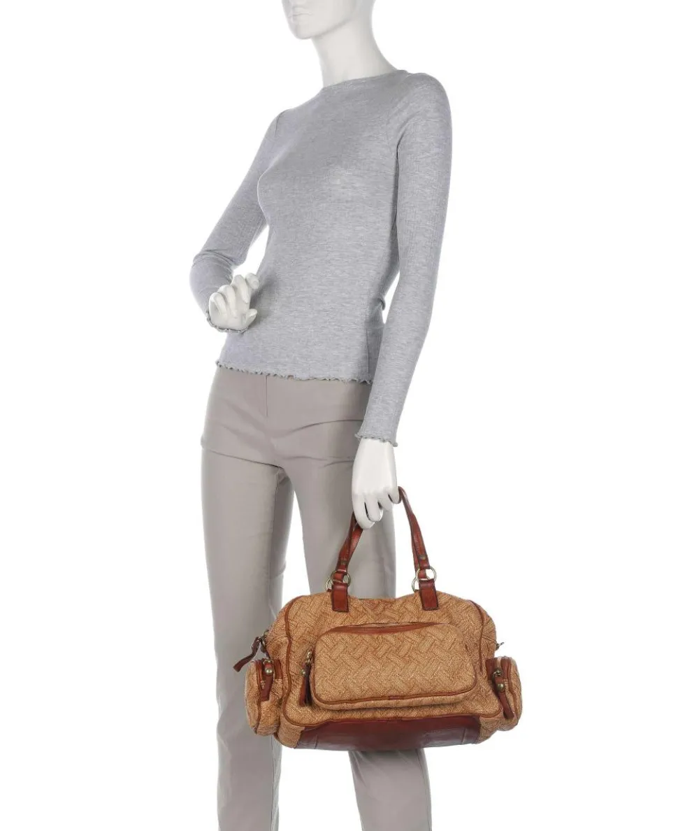 Handtasche Bast natur