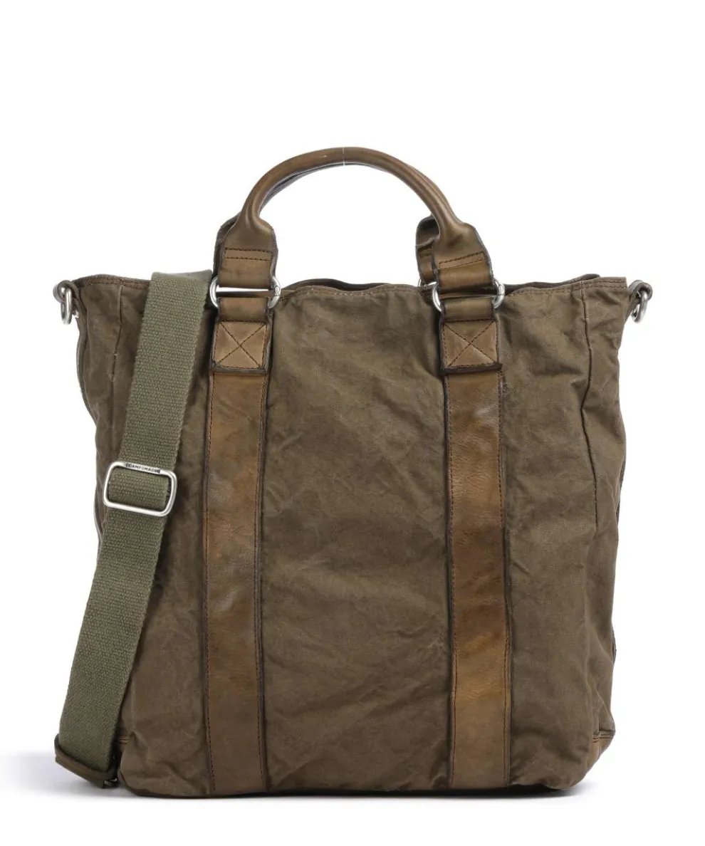 Handtasche Baumwolle khaki