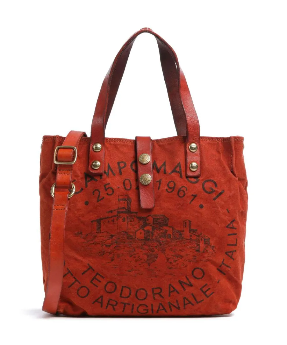 Handtasche Canvas orange