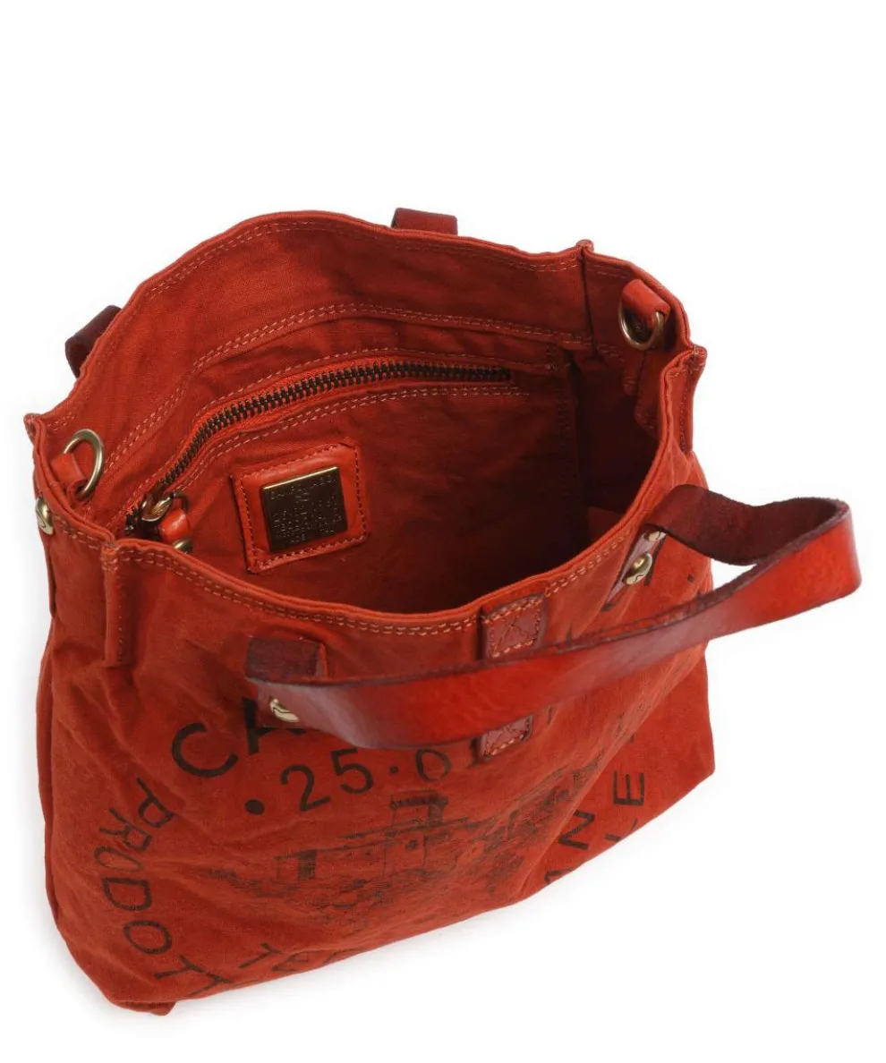Handtasche Canvas orange