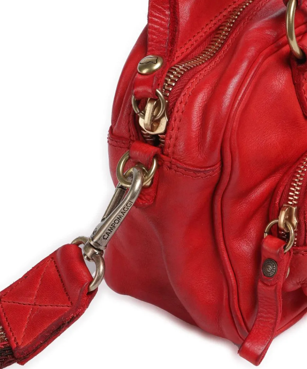 Handtasche Rindsleder rot
