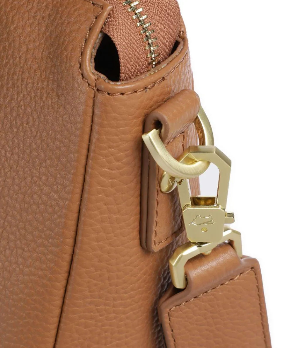 Hanna Aktentasche 14″ genarbtes Rindsleder cognac