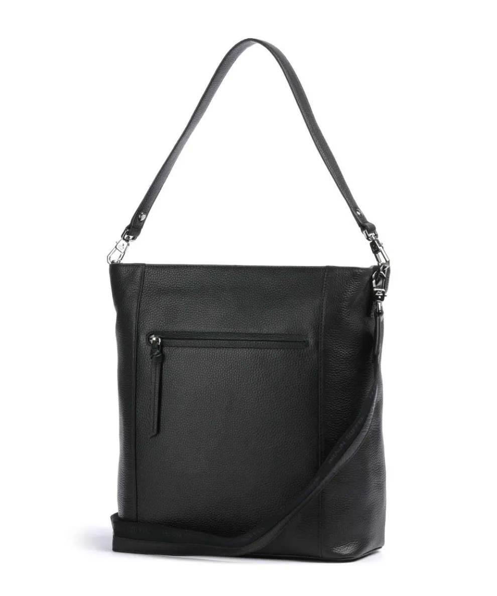 Hanna Shopper 13″ genarbtes Leder schwarz