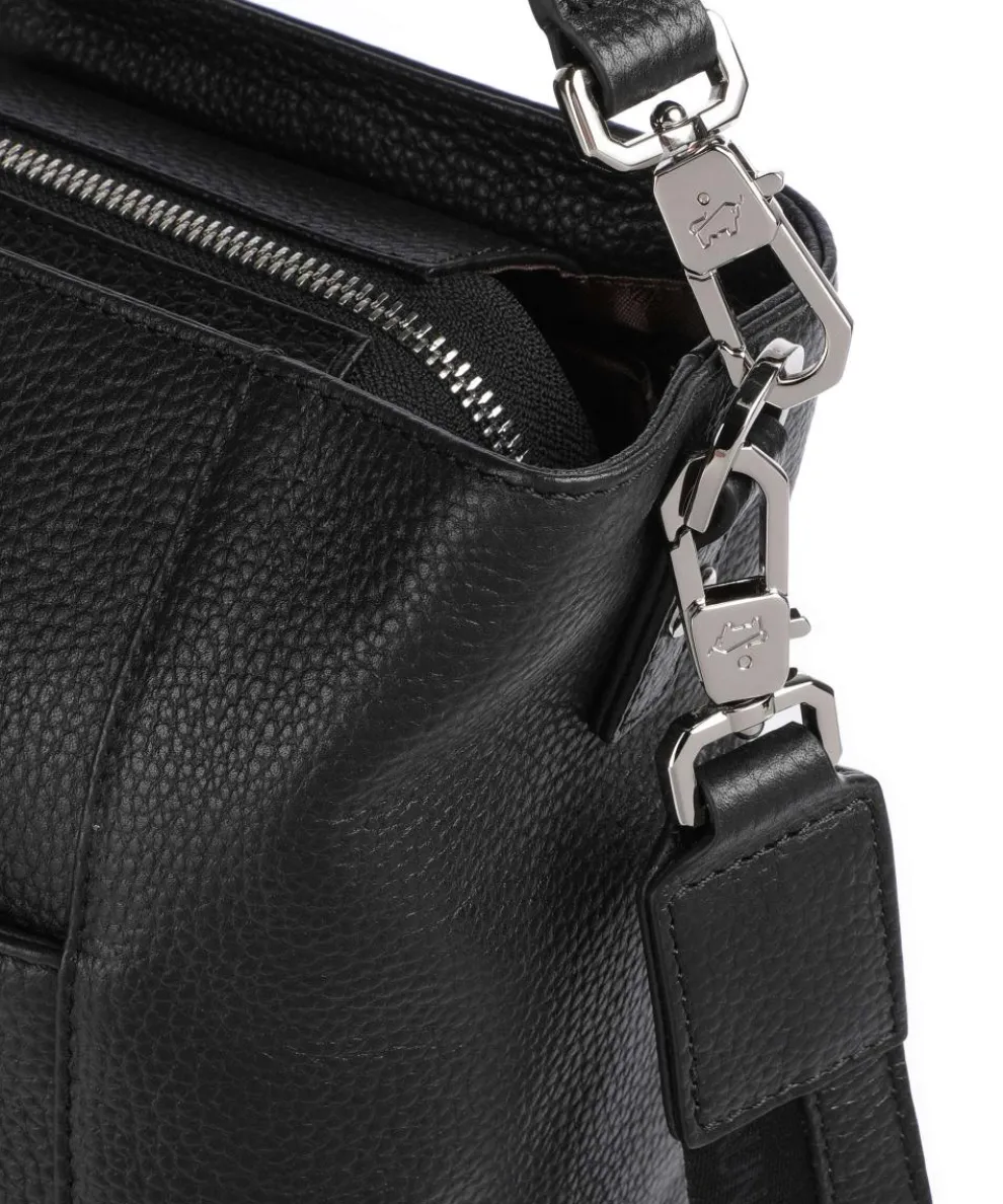 Hanna Shopper 13″ genarbtes Leder schwarz