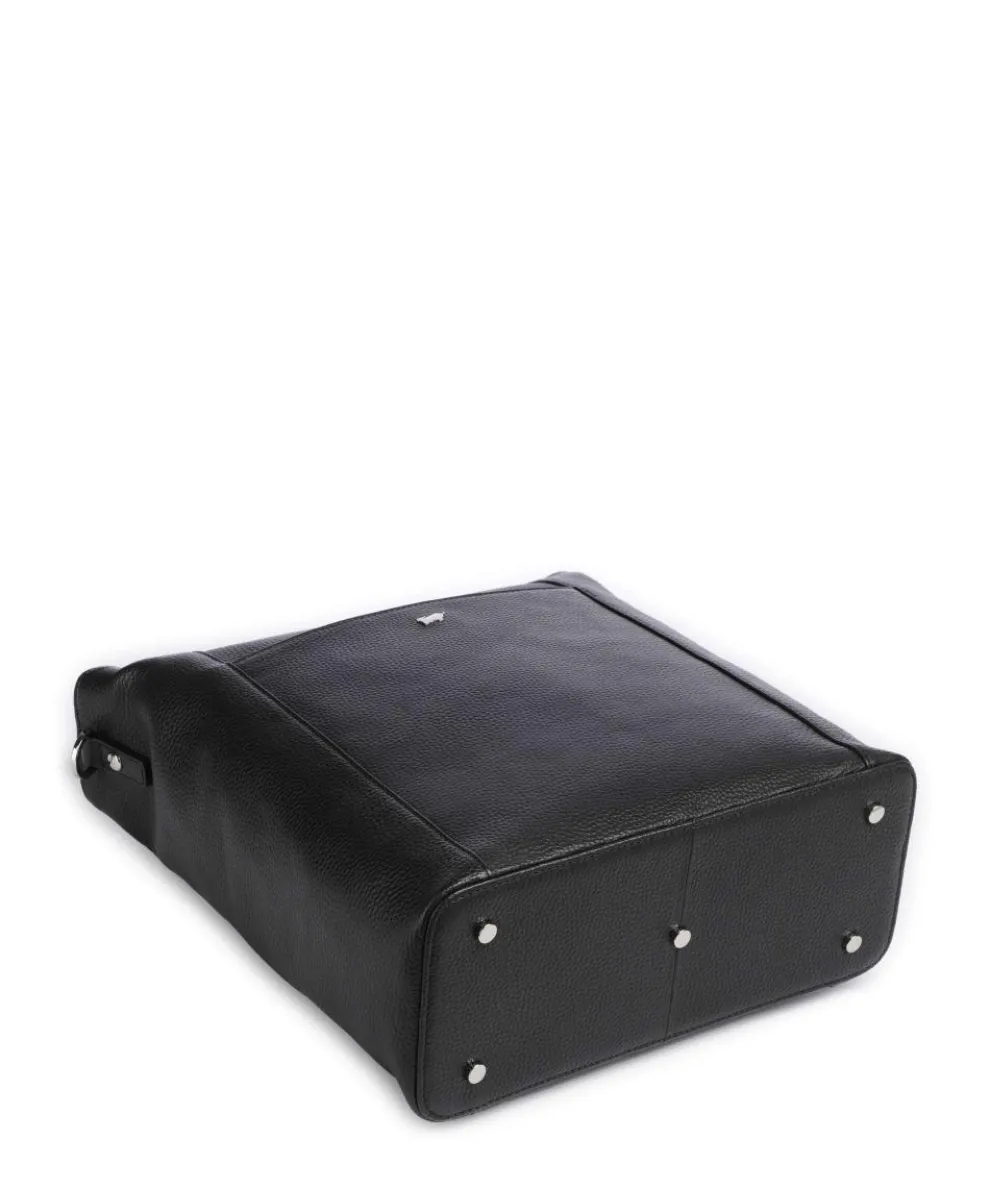 Hanna Shopper 13″ genarbtes Leder schwarz