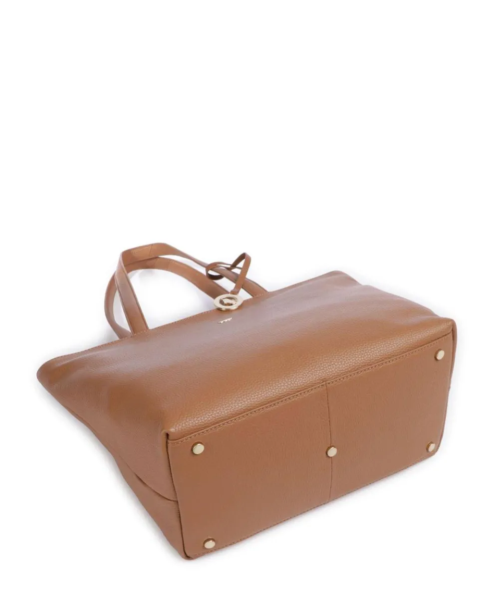 Hanna Shopper genarbtes Rindsleder hellbraun