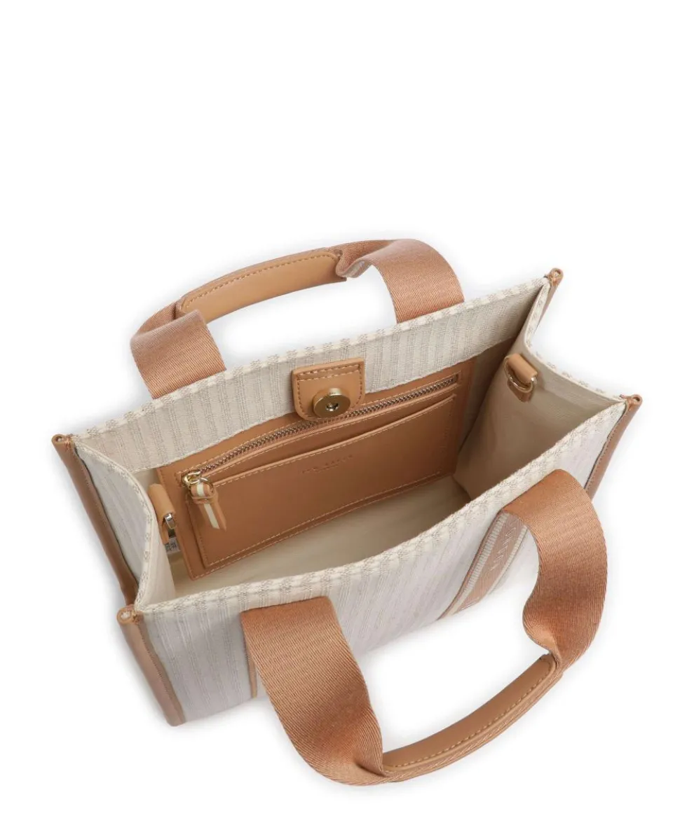 Harllee Handtasche Canvas beige/braun