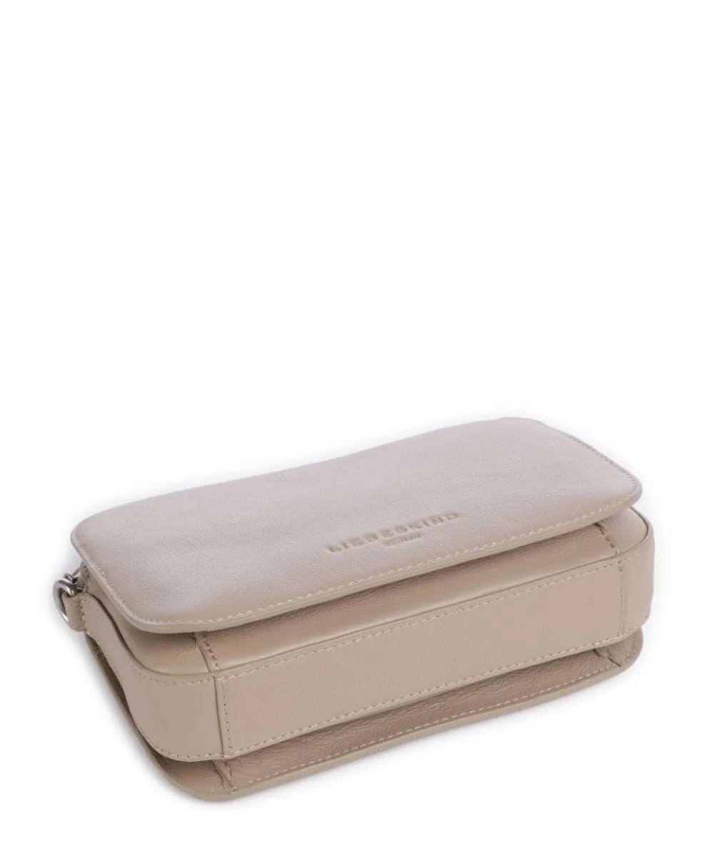 Harris Luka Umhängetasche genarbtes Leder hellbraun