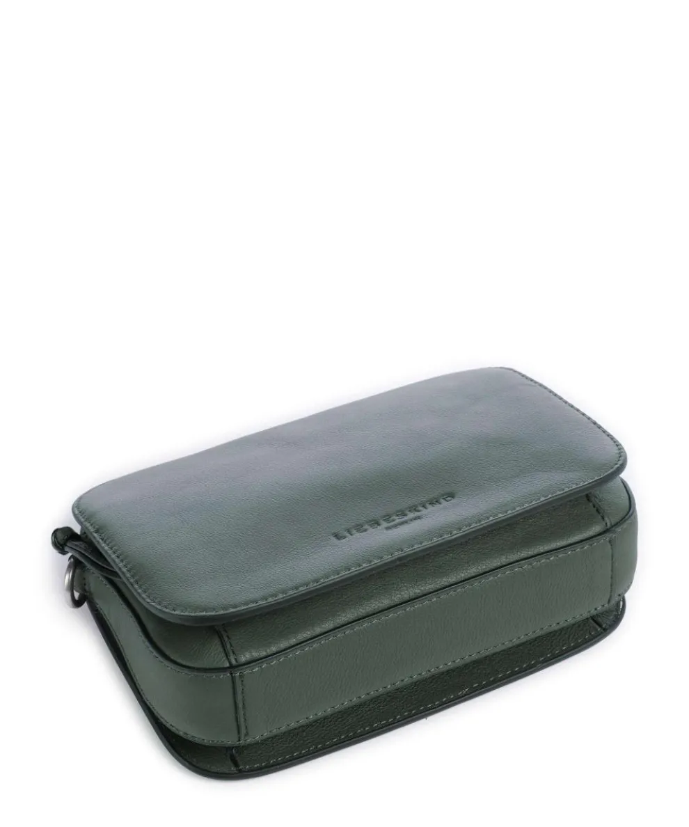 Harris Luka Umhängetasche genarbtes Leder khaki