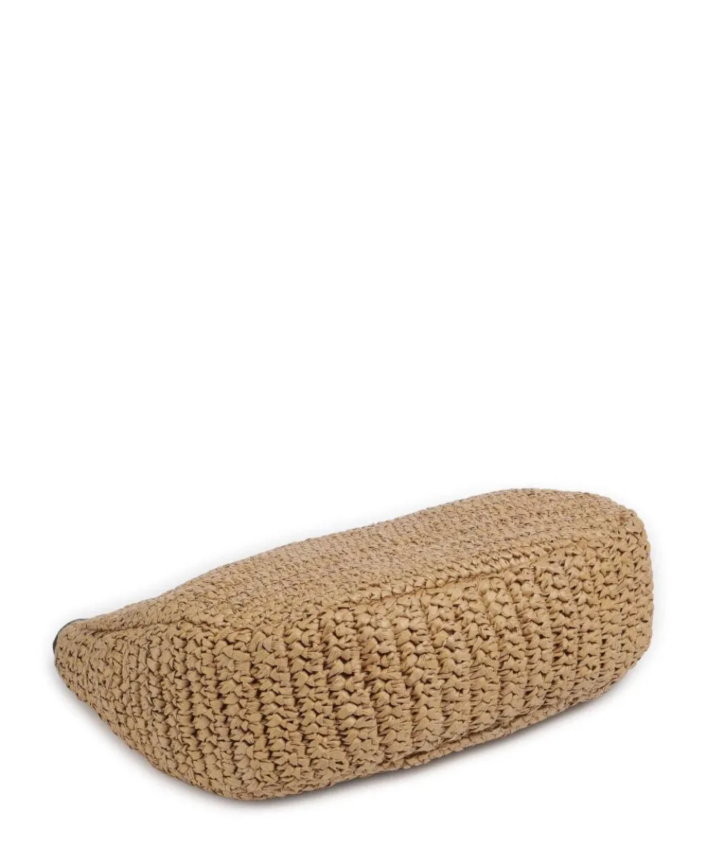 Helia Schultertasche Bast natur