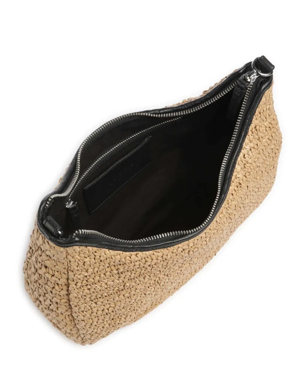 Helia Schultertasche Bast natur