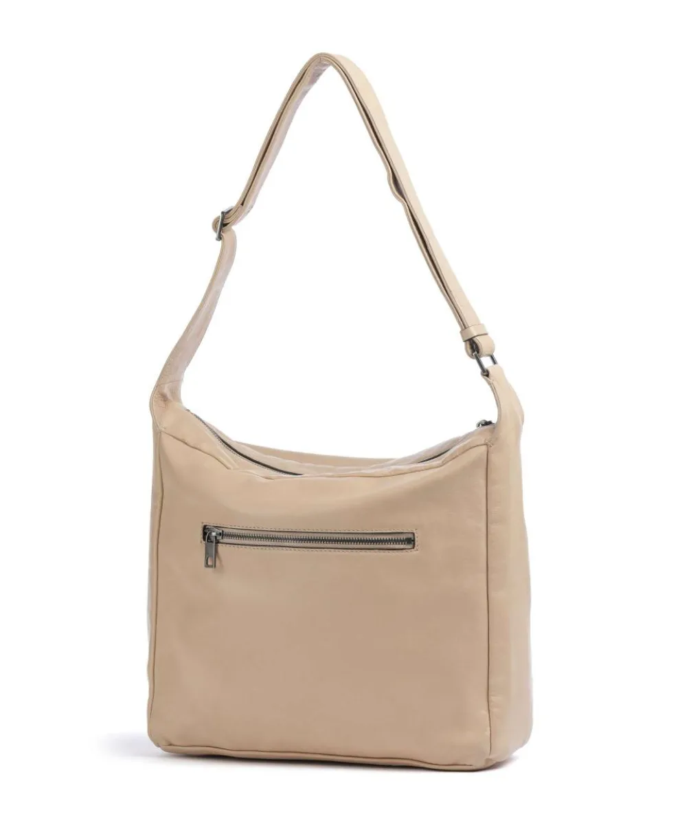 Hera Sheep Natuarl M Beuteltasche Schafsleder beige