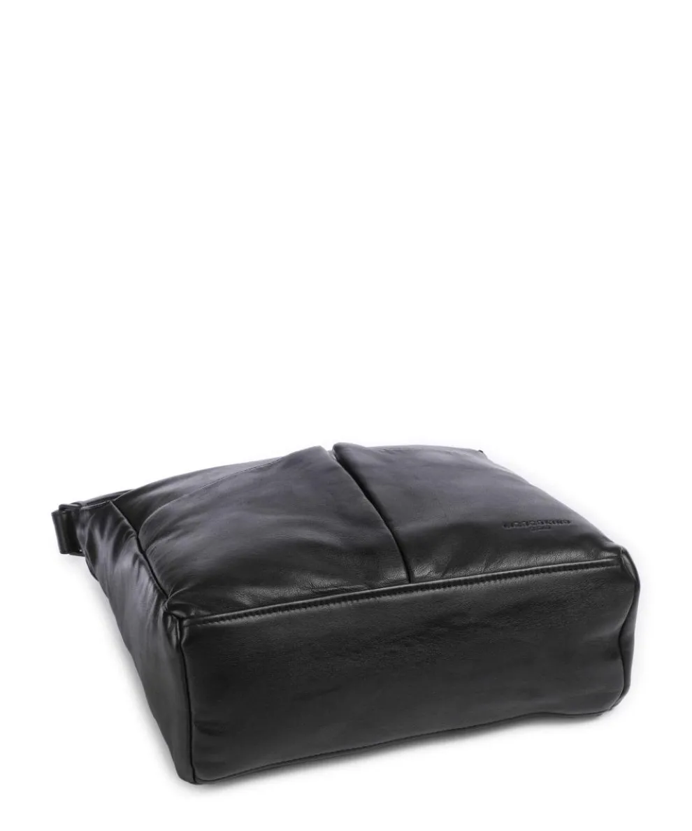 Hera Sheep Natuarl M Beuteltasche Schafsleder schwarz