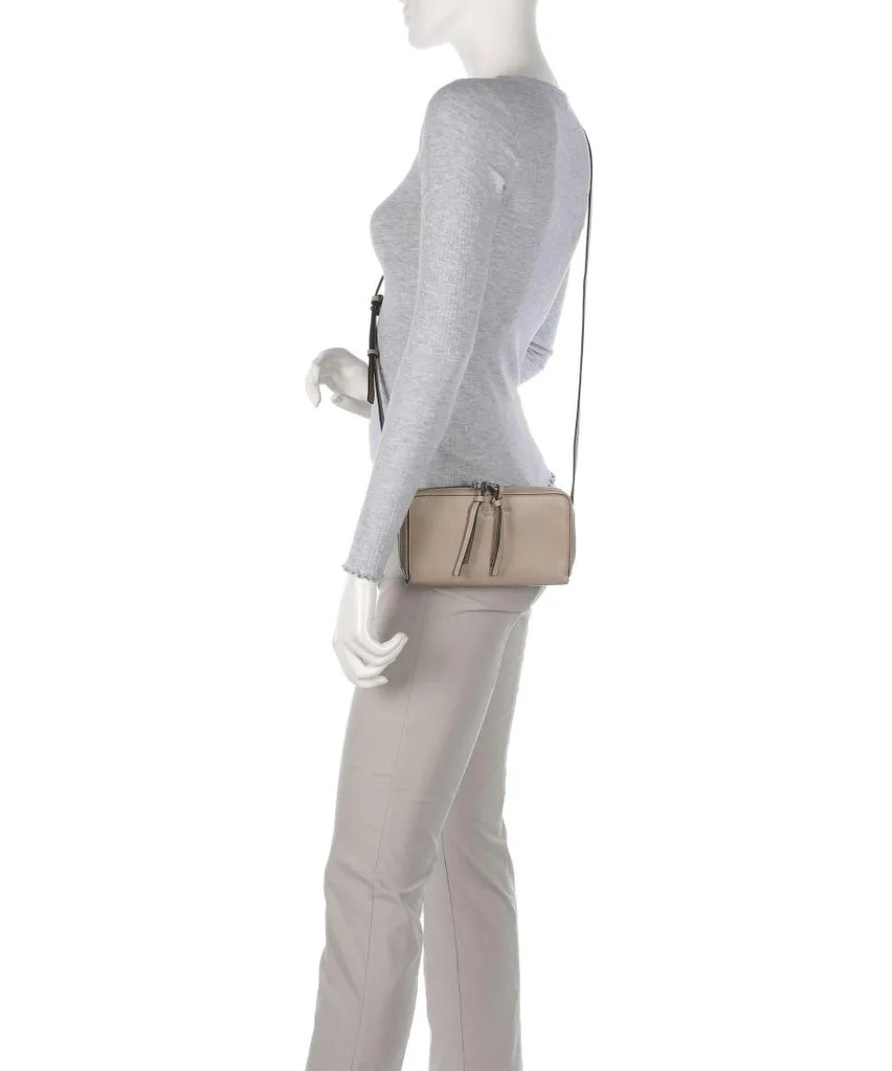 Hera Sheep Natural XS Umhängetasche fein genarbtes Leder beige