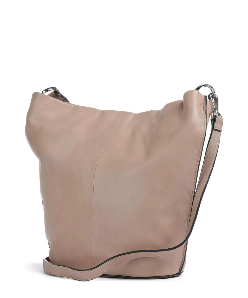 Hera Sheep Natural M Umhängetasche Schafsleder hellbraun