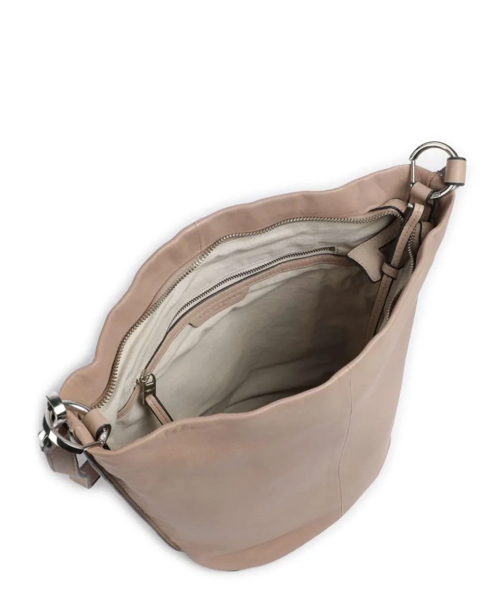 Hera Sheep Natural M Umhängetasche Schafsleder hellbraun