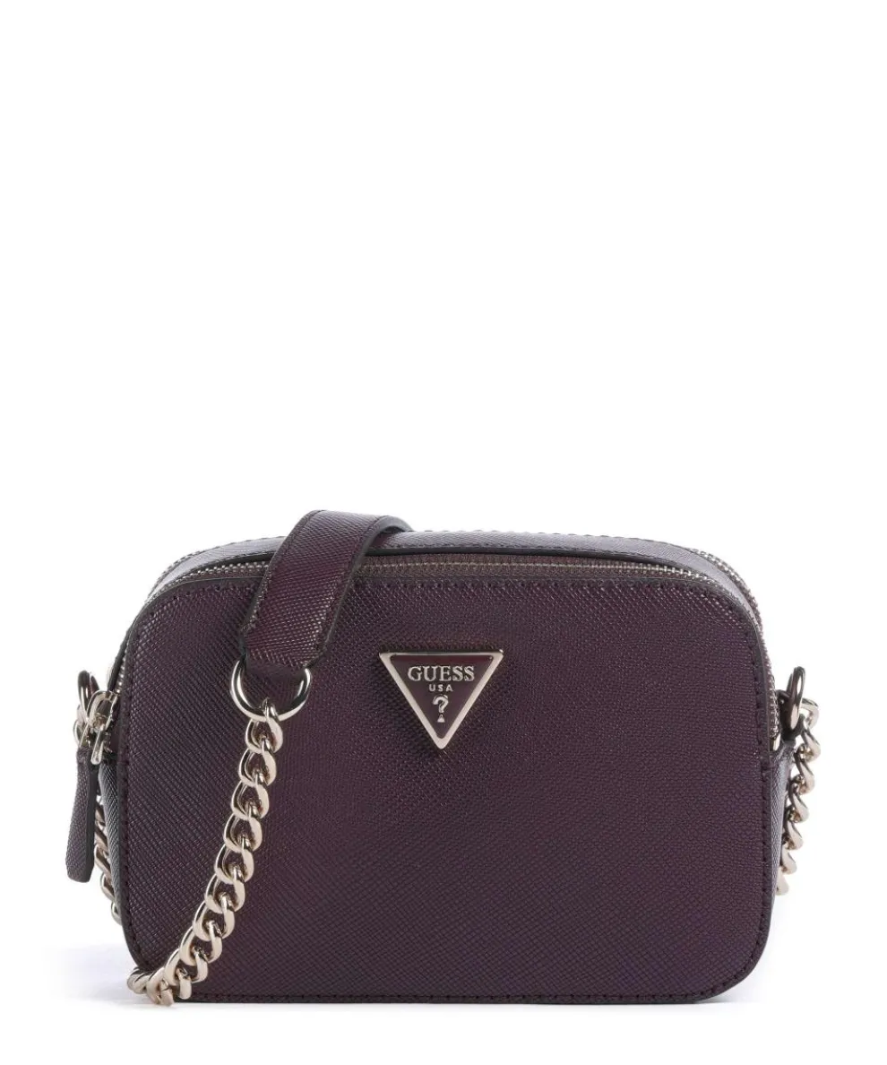 Noelle Umhängetasche Lederimitat aubergine