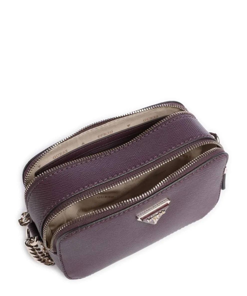 Noelle Umhängetasche Lederimitat aubergine