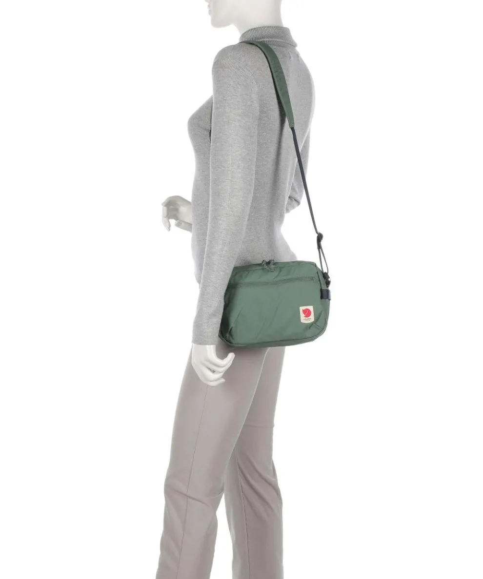 High Coast Umhängetasche recyceltes Polyamid grün