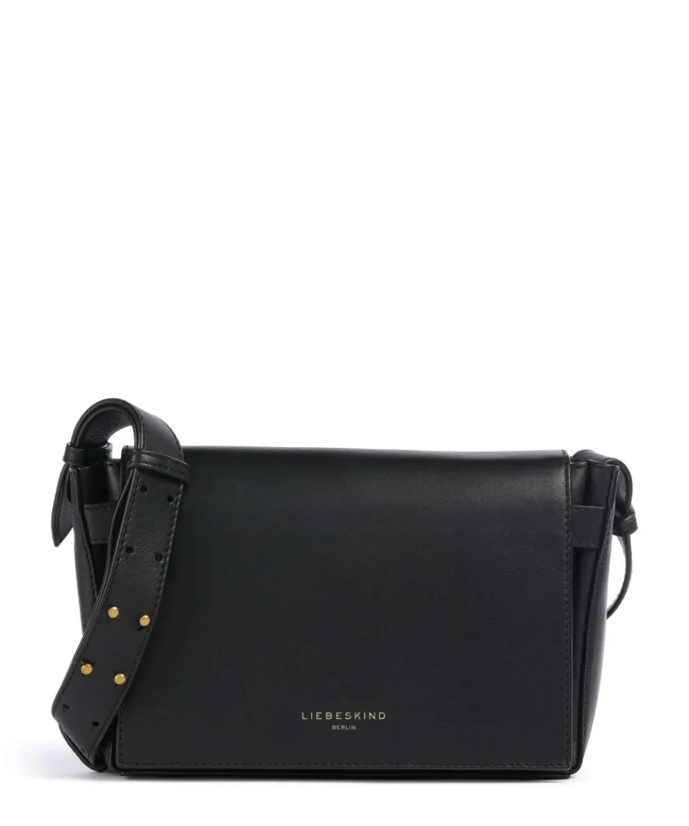 Hilla Kodiaq Sheep S Umhängetasche Lammleder schwarz