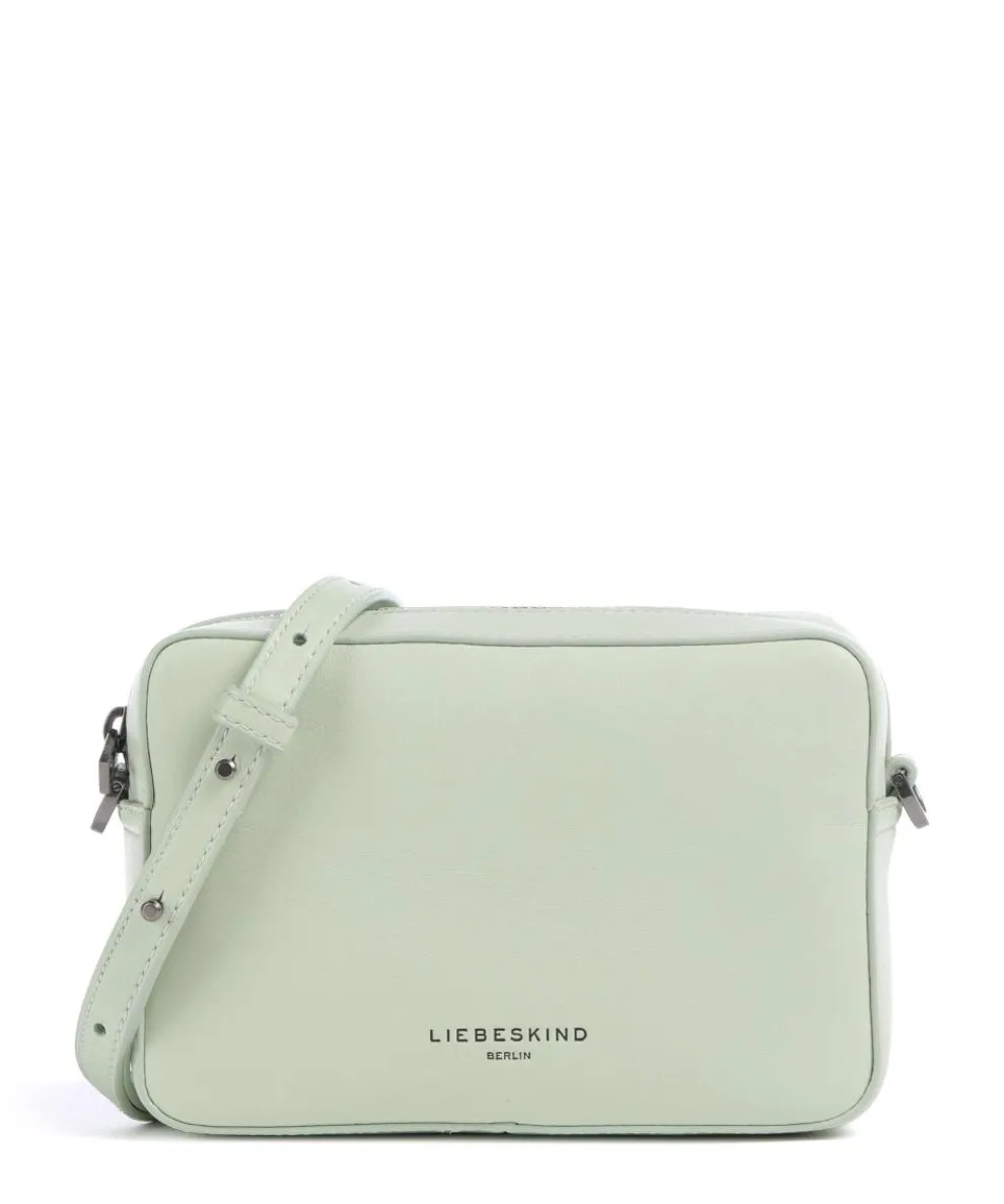 Hilla S Umhängetasche Schafsleder mintgrün