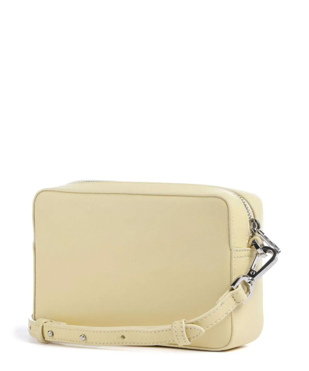 Hilla S Umhängetasche Schafsleder vanillegelb
