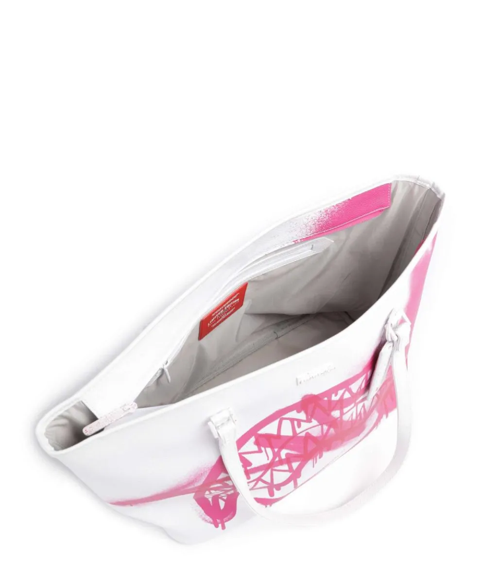 Pink Vandal Shopper Kunststoff weiß