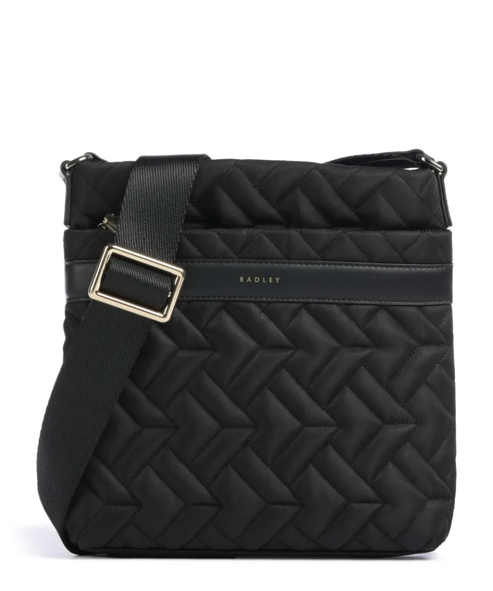 Holland Park Umhängetasche recyceltes Polyester schwarz