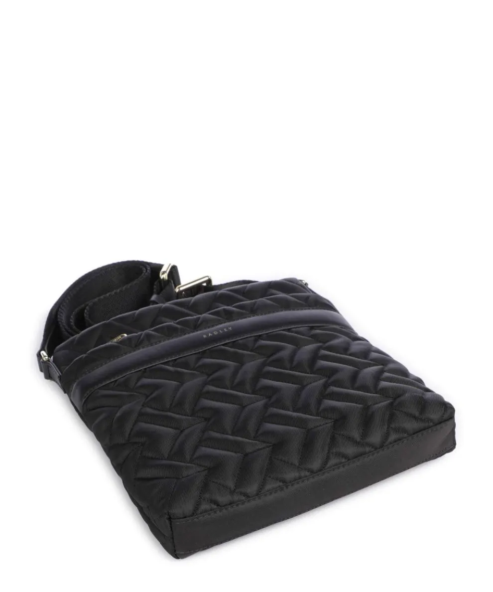 Holland Park Umhängetasche recyceltes Polyester schwarz