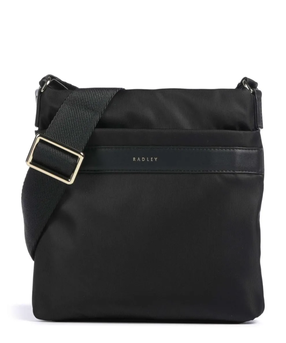 Holland Park Umhängetasche recyceltes Polyester schwarz